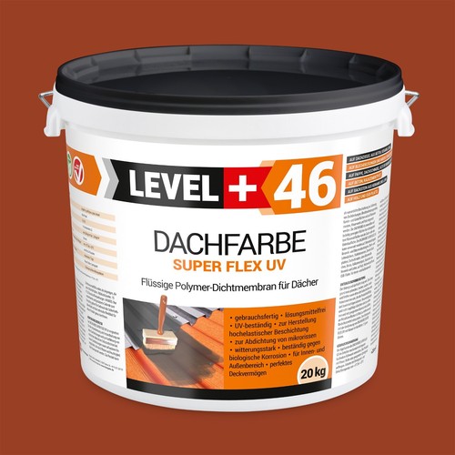 Dachfarbe ziegelrot 5kg - 1,5kg,