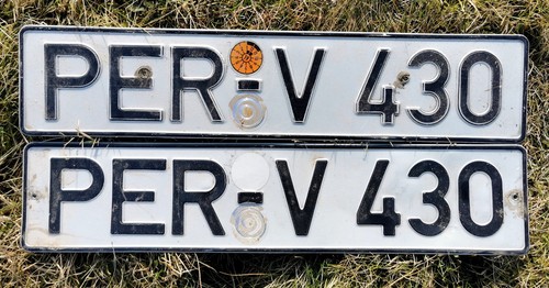 Kfz kennzeichen - 2, kfz-kennzeichen