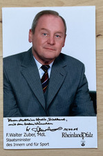 Walter Zuber original signierte Autogrammkarte Ak EF Politik SPD alt verstorben
