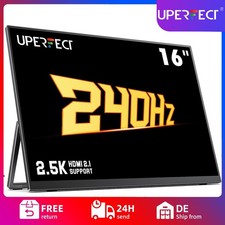 UPERFECT 16 Zoll 240Hz Portable IPS Monitor Support Xbox 2K For Raspberry Pi PS5