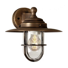 K.S. Verlichting Außenwandleuchte Labenne aus Bronze Wandleuchte Lampe Leuchte