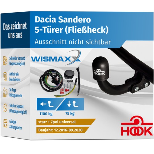 Anhängerkupplung für dacia - anhÄngerkupplung,