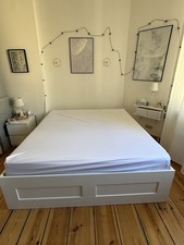 IKEA BRIMNES Bett 180x200 mit