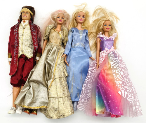Puppen barbie und ken von - und,