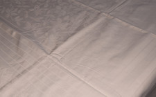 Alte Damast Tischdecke