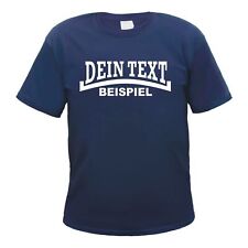 Herren T-Shirt Wunschtext mit
