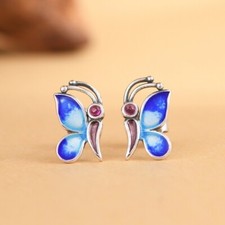 N05 Ohrringe Schmetterling