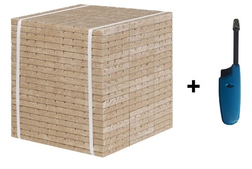 Holz wachs kaminanzünder - &,
