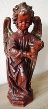 Wachskunst - Engel aus gehärtetem Wachs - 43 cm