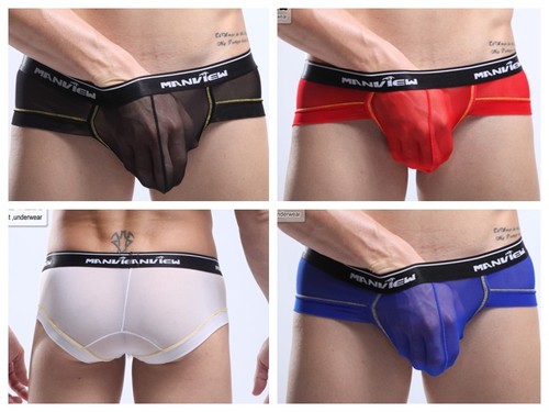 Shorty sheer transparent - sheer,