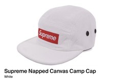Supreme Napped Canvas Camp Cap
