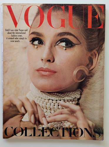 Vintage vogue magazine - vintage,