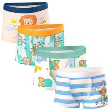 Boys Underpants, 4 Pack Boxer