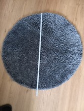 Badteppich rund In Grau