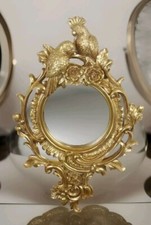 Barock Wandspiegel Papagei