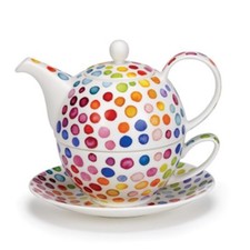 Tea For One Set Hot Spots Bone