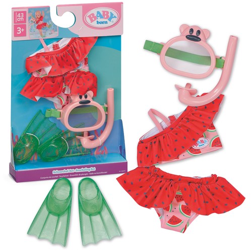 Baby born schnorchel - schnorchel-set, 43cm
