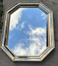 Wunderschöner Spiegel 8 eckig