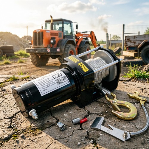 12v elektrische seilwinde - 12v,