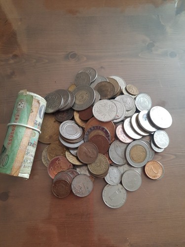 Altes geld münzen scheine - geld,,