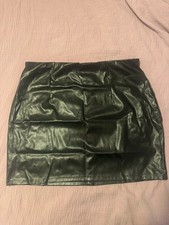Schwarzer Leder Rock Asos 50  Neu - aus Kunstleder
