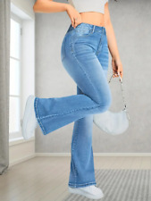 Damen Schlaghose Jeans Bootcut