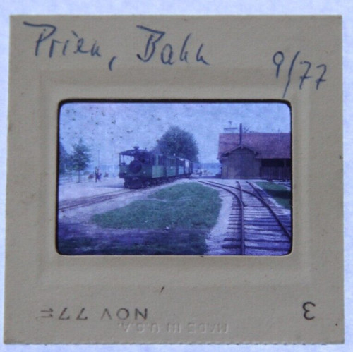 Foto dia prien eisenbahn - dia,