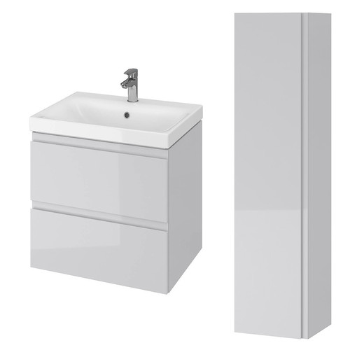 Badezimmermöbel set grau - set,