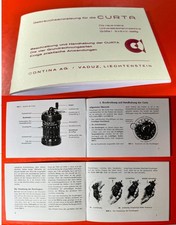 Curta Gebrauchsanweisung für