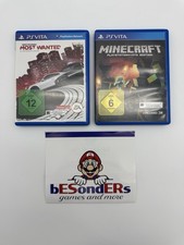 Sony PlayStation PS Vita - Need For Speed Most Wanted + Minecraft Edition - Ovp