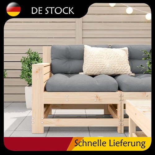 Gartensofa mit armlehne kissen - mit,
