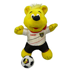 Haribo Goldbär Fußballer Plüsch Stofftier 23cm Gelb Trikot Kicker Mannschaft 1