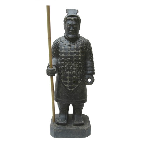 Chinesischer krieger - chinesischer,