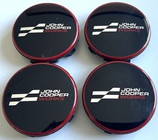 4 Original MINI Embleme Nabendeckel John Cooper Works F54 F55 F56 F57 6861092