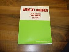 Daihatsu CHARADE G102 1989- Fahrwerk Techn Karosserie General WERKSTATT HANDBUCH