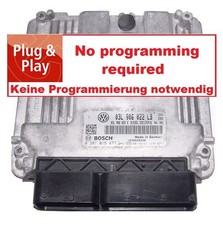 Steuergerät VW Golf 6 2,0l TDI 103KW CBAB 03L906022LB 0281015477 UNLOCK ECU EDC