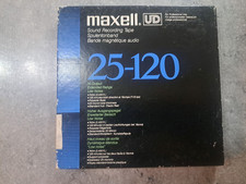MAXELL UD Tonbandspule 18cm m. original Maxell UD 25-120Band TEAC AKAI REVOX #24