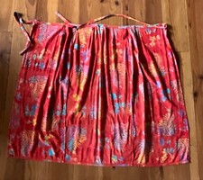 Wickelrock lang Batik Größe