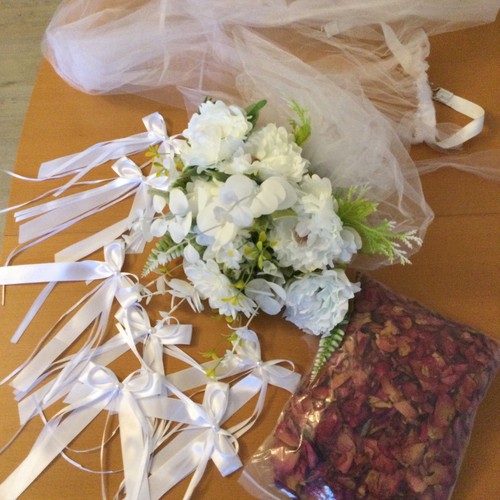Autoschmuck hochzeit set - autoschmuck,