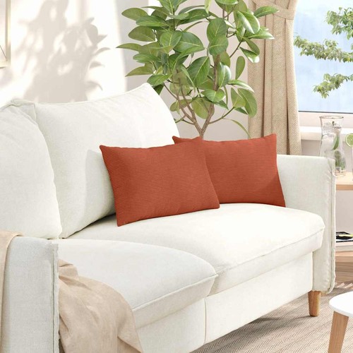 2er set sofakissen cordstoff - 2er,