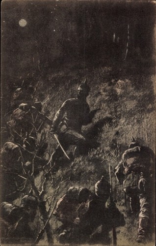 Künstler hoffmann anton - ak,