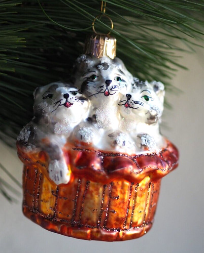Christbaumschmuck kätzchen - christbaumschmuck,