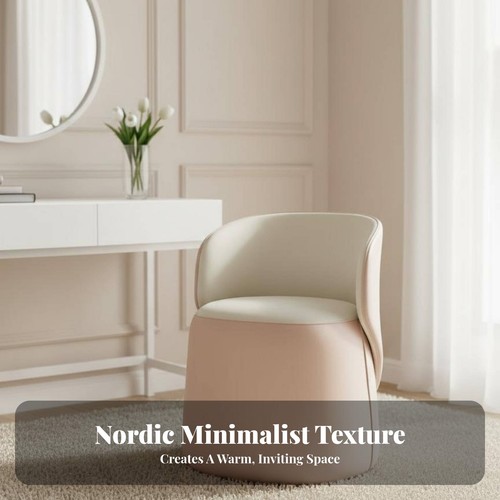 Runder pouf mit - mit, stauraum
