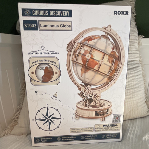 Rokr st003 luminous globe - globe, 3d