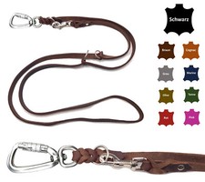 Hundeleine Fettleder