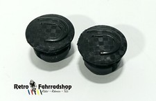 Deda Carbon Look Rennrad Lenker Endstopfen Kappen BJ 2010  RETRO 5g Youngtimer