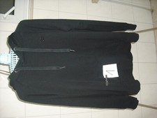 Da-Pullover mit Kapuze, Hoody Gr. M "FISHBONE" schwarz