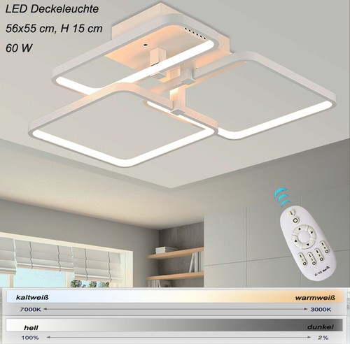 Led deckenleuchte xw007 - led, mit