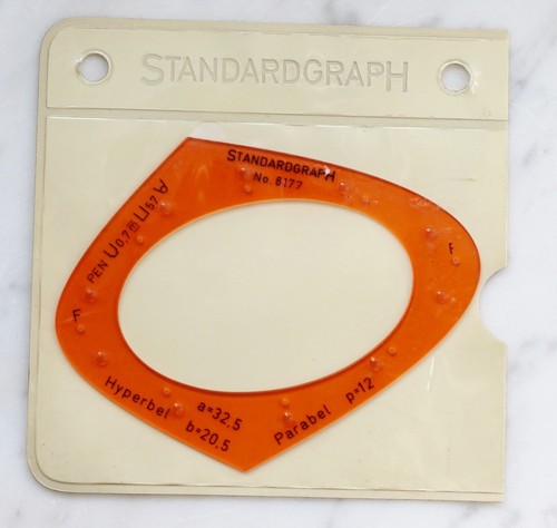 Zeichenschablone standardgraph - zeichenschablone,