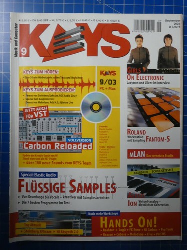 Keys september 2003 - 2003, elastic